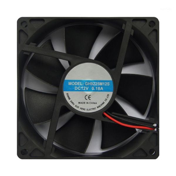dc 12v 2pin computer case cpu cooler silent cooling fan 92x92x25mm1 
dc 12v 2pin computer case cpu cooler silent cooling fan 92x92x25mm1
