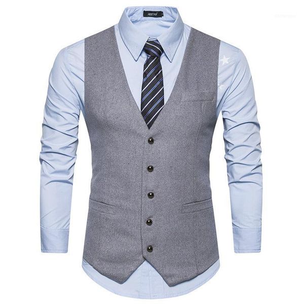 spring business vest men's clothing male autumn jacket casual men england suit vest with pockets outerwear chaleco hombre1, Black;white
spring business vest men's clothing male autumn jacket casual men england suit vest with pockets outerwear chaleco hombre1, Black;white