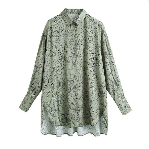 2021 new streetwear listrado cachorro impresso camisa moda senhoras verde cetim solto elegante feminino causal turn down 53y3, White
2021 new streetwear listrado cachorro impresso camisa moda senhoras verde cetim solto elegante feminino causal turn down 53y3, White