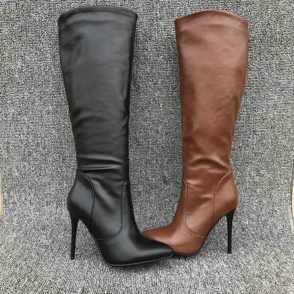 aiweiyi winter for women stiletto heel thigh black brown knee fashion high heels boots 1026
aiweiyi winter for women stiletto heel thigh black brown knee fashion high heels boots 1026