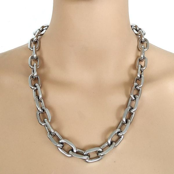 handmade мужчины женщины унисекс панк цепи ожерелье punk street choker себе воротник gothic kolye hiphop ketting, Silver
handmade мужчины женщины унисекс панк цепи ожерелье punk street choker себе воротник gothic kolye hiphop ketting, Silver