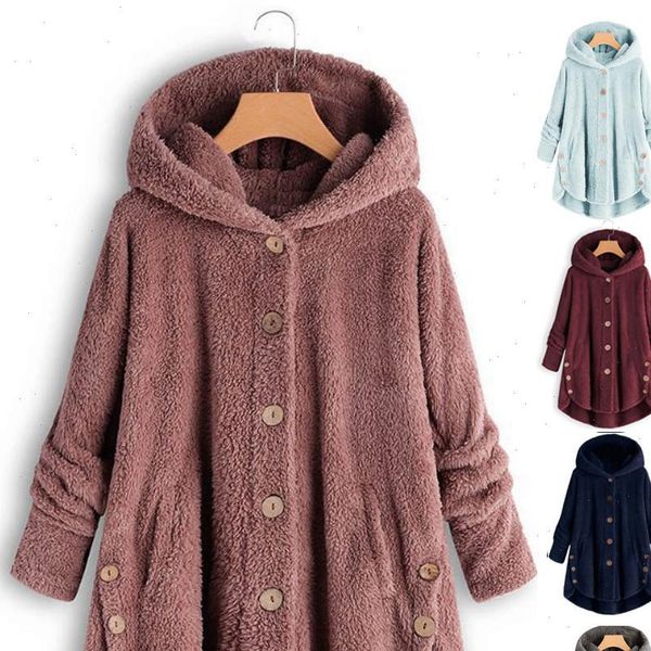 autumn winter fur jacket warm fashion fur coat women button plush fur warm coat thick long hooded plus size coat 2021, Black;brown
autumn winter fur jacket warm fashion fur coat women button plush fur warm coat thick long hooded plus size coat 2021, Black;brown
