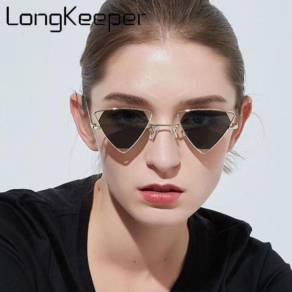 2021 new punk sunglasses women vintage brand designer metal triangle sun glasses fashion small black red oculos uv400 female, White;black
2021 new punk sunglasses women vintage brand designer metal triangle sun glasses fashion small black red oculos uv400 female, White;black