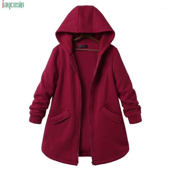 jaycosin women's jacket female coats and jackets women plus size long sleeve casual pure color hooded pockets coats women 20191, Black;brown
jaycosin women's jacket female coats and jackets women plus size long sleeve casual pure color hooded pockets coats women 20191, Black;brown