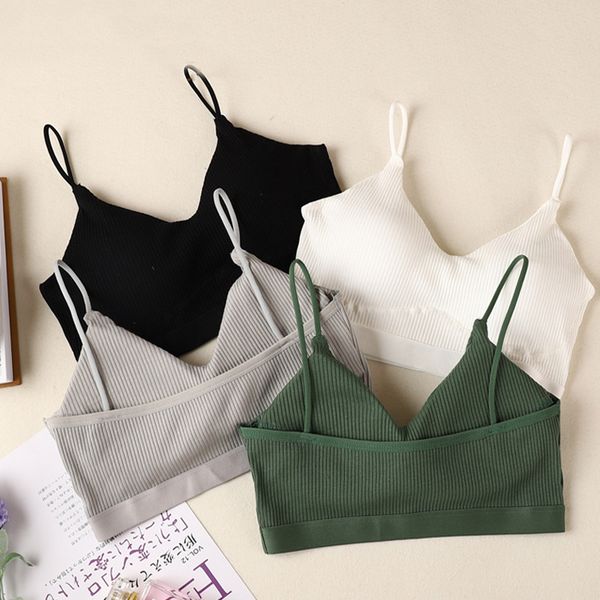 women cotton sports bra wrap push up tube beauty back yoga bra vest strap gym running fitness underwear sportswear bh, White;black
women cotton sports bra wrap push up tube beauty back yoga bra vest strap gym running fitness underwear sportswear bh, White;black