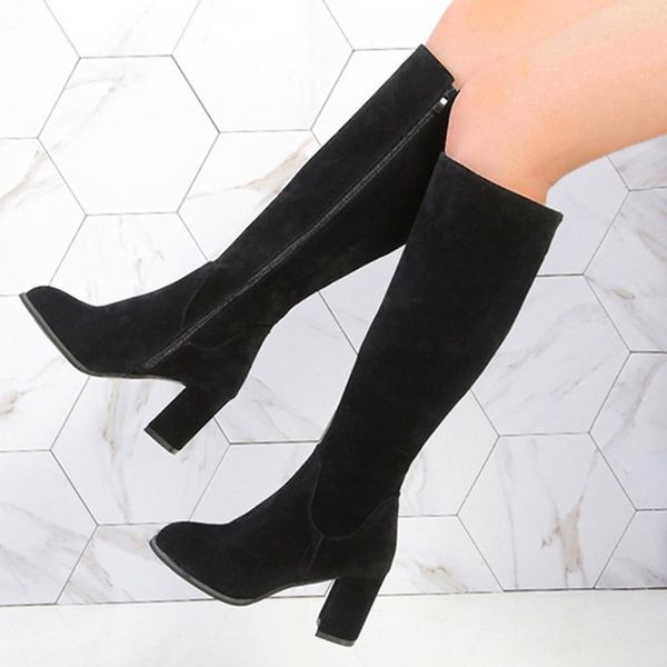 зимние колено высокие сапоги женщины теплые замши faux zipper boots высокие каблуки обуви тонкий бедра обувь botas mujer bootles d25, Black
зимние колено высокие сапоги женщины теплые замши faux zipper boots высокие каблуки обуви тонкий бедра обувь botas mujer bootles d25, Black