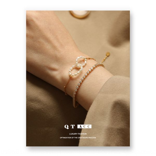 high color plated natural pearl bracelet natural pearl gold french romantic temperament small fashion bracelet kdfzt, Golden;silver
high color plated natural pearl bracelet natural pearl gold french romantic temperament small fashion bracelet kdfzt, Golden;silver