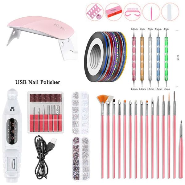 nail art kits manicure set uv led lamp dryer acrylic accessories decorations kit nails drill machine polisher brushes pens
nail art kits manicure set uv led lamp dryer acrylic accessories decorations kit nails drill machine polisher brushes pens