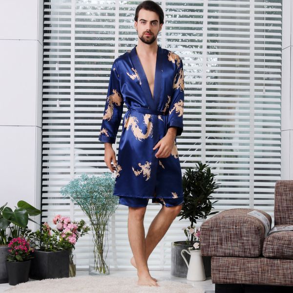 2021 new women's spring summer bath robe chineses style printing nightgowns slim plus size v neck three sleeve female sleepwear qcs5, Black;red
2021 new women's spring summer bath robe chineses style printing nightgowns slim plus size v neck three sleeve female sleepwear qcs5, Black;red