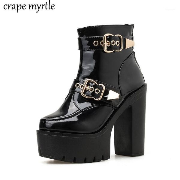 boots snowboots autumn shoe women ankle block heel shoes ladies buckle prom cowboy botas platform punk goth yma9391, Black
boots snowboots autumn shoe women ankle block heel shoes ladies buckle prom cowboy botas platform punk goth yma9391, Black