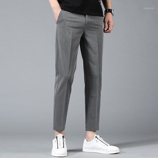 men's pants spring / summer 2021 style cropped trousers for men's youth loose straight tube korean trend1, Black
men's pants spring / summer 2021 style cropped trousers for men's youth loose straight tube korean trend1, Black
