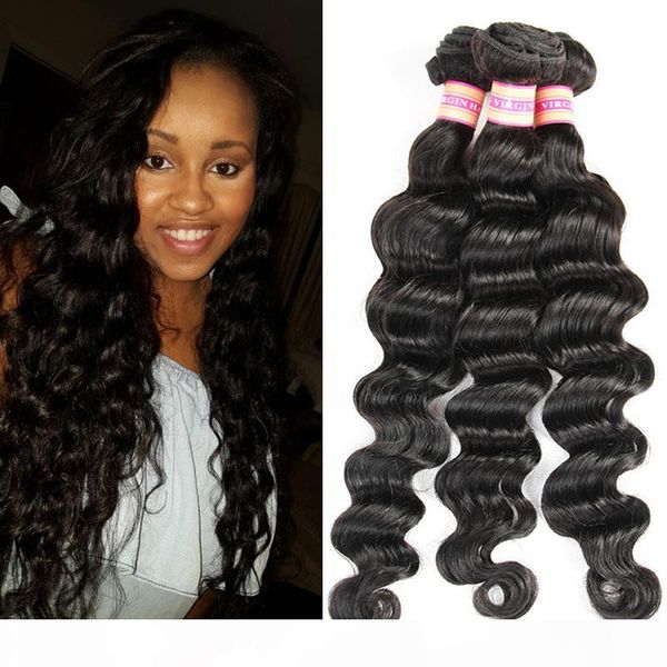 siyusi hair products virgin peruvian hair bundles loose deep wave peruvian loose wave virgin human hair extensions, Black
siyusi hair products virgin peruvian hair bundles loose deep wave peruvian loose wave virgin human hair extensions, Black