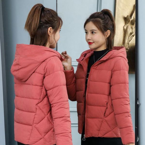 winter women parka down cotton 2021 jacket female fashion warm thick solid short style cotton padded parkas coat hooded m- 3xl, Black
winter women parka down cotton 2021 jacket female fashion warm thick solid short style cotton padded parkas coat hooded m- 3xl, Black