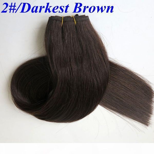 brazilian hair wefts human hair weaves 100g 20inch #2 darkest brown no shedding indian straight hair extenisons, Black
brazilian hair wefts human hair weaves 100g 20inch #2 darkest brown no shedding indian straight hair extenisons, Black