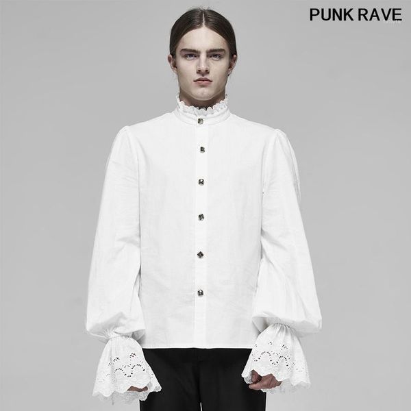 gothic gorgeous lace bubble sleeve party wedding men blouse noble gentleman cotton vintage shirt punk rave wy-1182ccm1, White;black
gothic gorgeous lace bubble sleeve party wedding men blouse noble gentleman cotton vintage shirt punk rave wy-1182ccm1, White;black