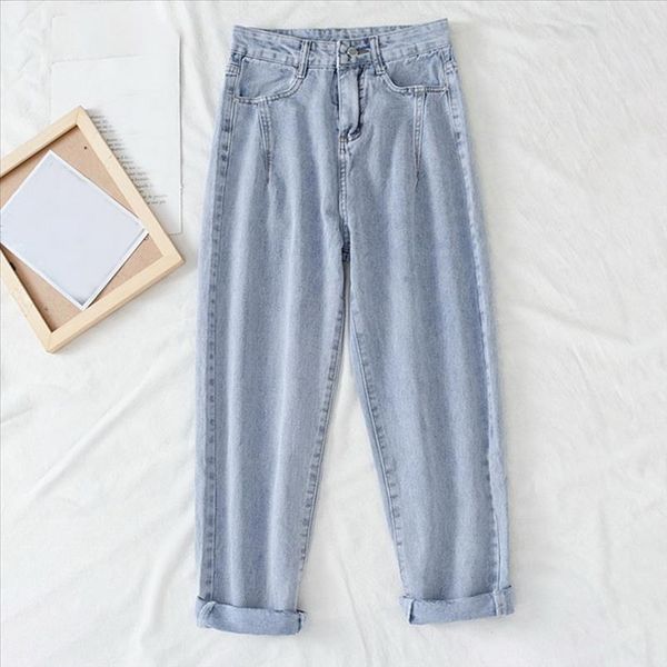 korean high waist jeans women long pockets pants loose casual plus size high street denim trousers pantalon femme vintage, Blue
korean high waist jeans women long pockets pants loose casual plus size high street denim trousers pantalon femme vintage, Blue