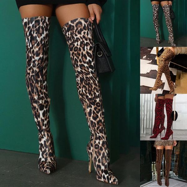 женская остроконечные toe side zip 10-11cm высокий каблук sexy leopard печати стилет простирания над колено lace-up высокие сапоги, Black
женская остроконечные toe side zip 10-11cm высокий каблук sexy leopard печати стилет простирания над колено lace-up высокие сапоги, Black