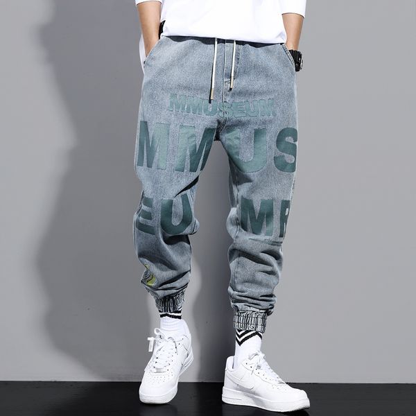 2021 new high street fashion loose fit printed designer denim cargo hombre harem trousers hip hop jeans men joggers pants v2mr, Blue
2021 new high street fashion loose fit printed designer denim cargo hombre harem trousers hip hop jeans men joggers pants v2mr, Blue
