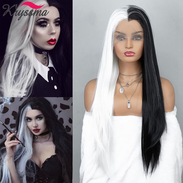 lx brand half black lace front wigs half white long straight synthetic wigs blue green pink cosplay wigs for women heat hairfactory direct
lx brand half black lace front wigs half white long straight synthetic wigs blue green pink cosplay wigs for women heat hairfactory direct
