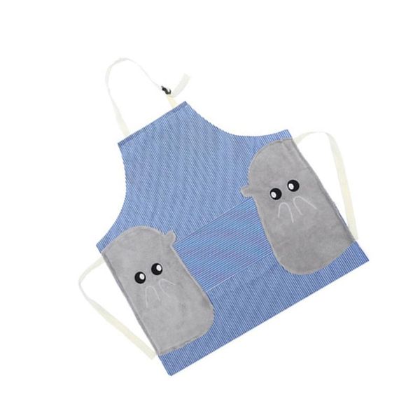 aprons 1pc kitchen household cooking water and oil proofing for home (bear style blue)
aprons 1pc kitchen household cooking water and oil proofing for home (bear style blue)