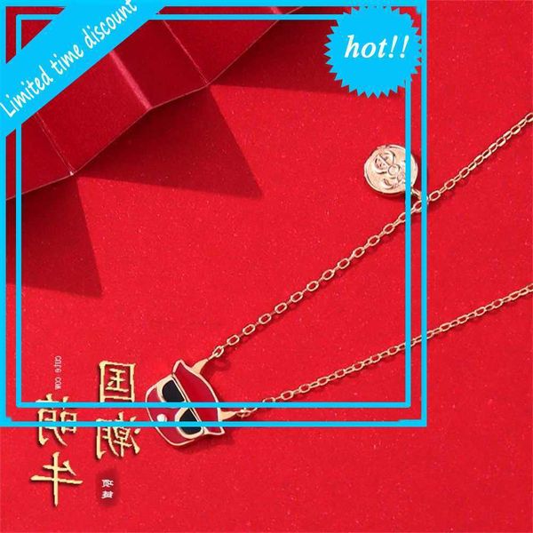 2021 new chinese style cool zodiac cow temperature sensitive color change pendant necklace girl gift, Silver
2021 new chinese style cool zodiac cow temperature sensitive color change pendant necklace girl gift, Silver