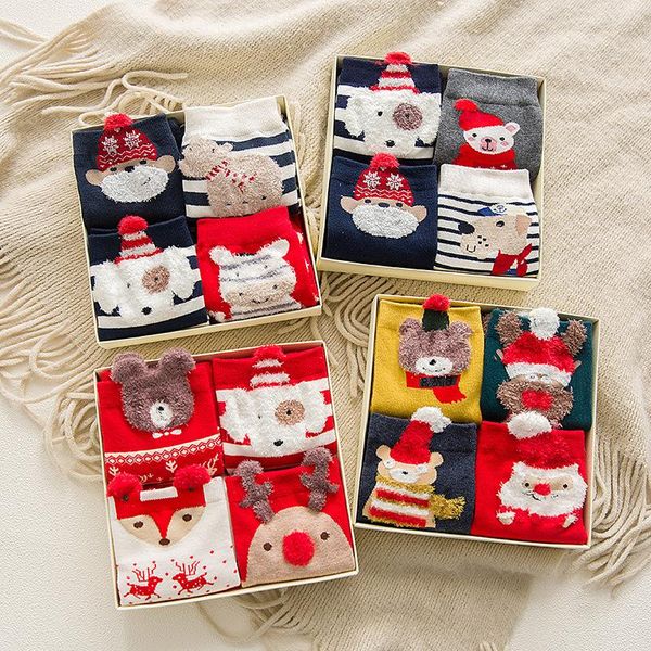 socks & hosiery 4 pairs/lot casual christmas cartoon animal women cotton happy funny korea cute gift for, Black;white
socks & hosiery 4 pairs/lot casual christmas cartoon animal women cotton happy funny korea cute gift for, Black;white
