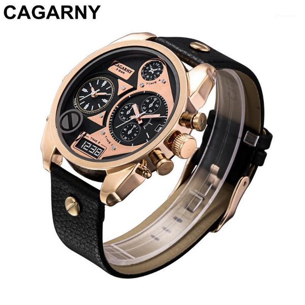 wristwatch leather strap male clock watch man cagarny mens quartz watches date dual display sport rose gold relogio1, Slivery;brown
wristwatch leather strap male clock watch man cagarny mens quartz watches date dual display sport rose gold relogio1, Slivery;brown