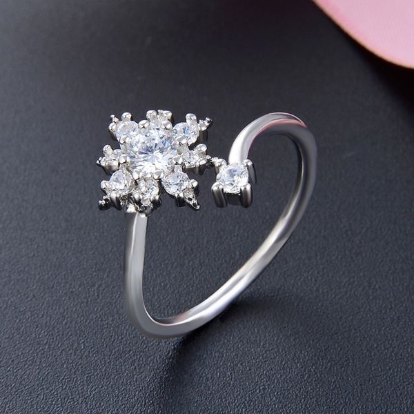 bague ringen snowflake sterling silver 925 ring fresh temperament weddings fashion gift for women opening adjustable jewelry y200321, Slivery;golden
bague ringen snowflake sterling silver 925 ring fresh temperament weddings fashion gift for women opening adjustable jewelry y200321, Slivery;golden