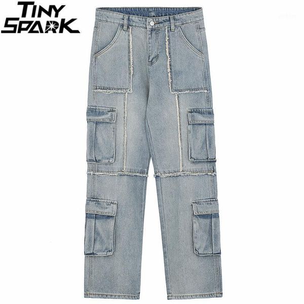 men's pants hip vintage denim 2021 men streetwear harajuku ripped cargo cotton multi pockets jeans trousers joggers1, Black
men's pants hip vintage denim 2021 men streetwear harajuku ripped cargo cotton multi pockets jeans trousers joggers1, Black