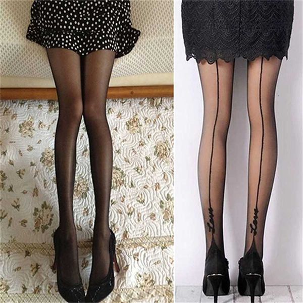 women english love letter tattoo jacquard leggings tights pantyhose stockings, Black;white
women english love letter tattoo jacquard leggings tights pantyhose stockings, Black;white