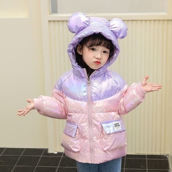 olekid autumn winter baby girls coat cartoon ear hooded girls shiny down jacket 1-7 years kids toddler girl outerwear parka 201106, Blue;gray
olekid autumn winter baby girls coat cartoon ear hooded girls shiny down jacket 1-7 years kids toddler girl outerwear parka 201106, Blue;gray