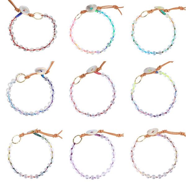 kelitch new women transparent crystal bracelets strand handmade friendship wrap sand bracelet for fashion jewelry, Golden;silver
kelitch new women transparent crystal bracelets strand handmade friendship wrap sand bracelet for fashion jewelry, Golden;silver
