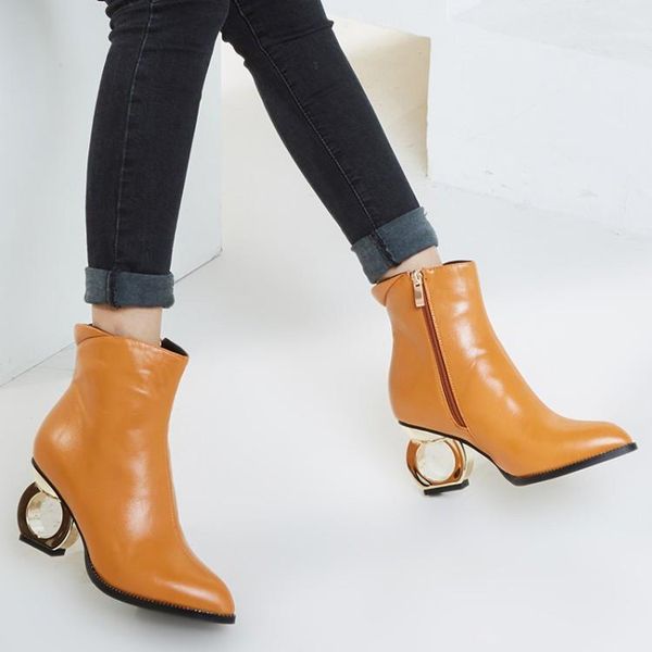 pxelena design strange fretwork high heels ankle boots women novelty pointed toe fashion party date dress short boots lady shoes1, Black
pxelena design strange fretwork high heels ankle boots women novelty pointed toe fashion party date dress short boots lady shoes1, Black