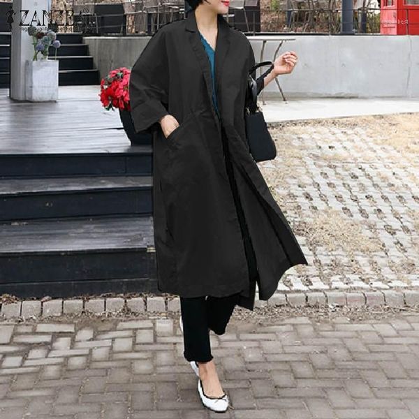 women's jackets stylish zanzea women lapel neck long sleeve 2021 autumn thin windbreaker office ladies outwear s-5xl casual coats1, Black;brown
women's jackets stylish zanzea women lapel neck long sleeve 2021 autumn thin windbreaker office ladies outwear s-5xl casual coats1, Black;brown