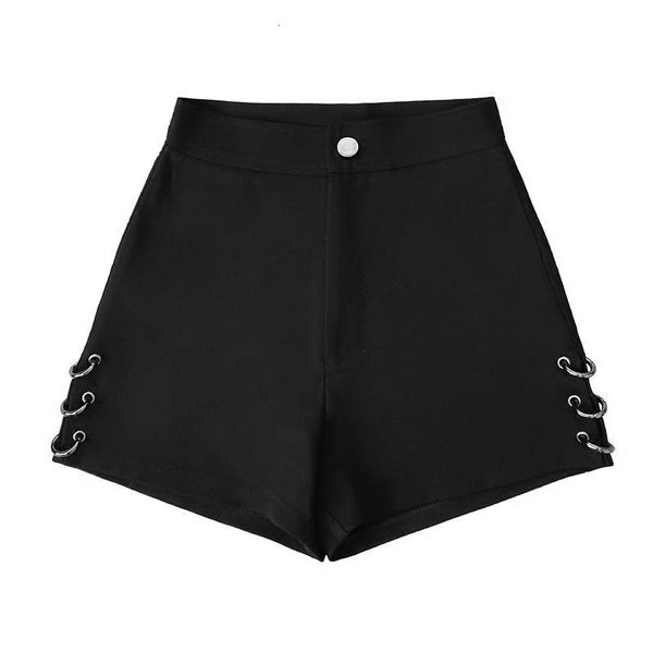 summer black split shorts for women loose rings decoration fashion shorts female drop shipping good quality, White;black
summer black split shorts for women loose rings decoration fashion shorts female drop shipping good quality, White;black