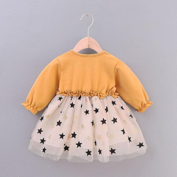 2020 new christmas autumn baby girl newborn long-sleeved clothes baby girl knitted stitching princess dress vestido infantil q1116, Red;yellow
2020 new christmas autumn baby girl newborn long-sleeved clothes baby girl knitted stitching princess dress vestido infantil q1116, Red;yellow
