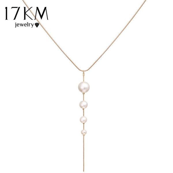 pendant necklaces 17km fashion pearl necklace charm wedding event choker baroque jewelry for women, Silver
pendant necklaces 17km fashion pearl necklace charm wedding event choker baroque jewelry for women, Silver