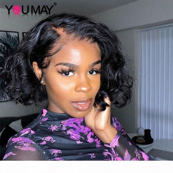 loose wave short bob lace front human hair wig pre plucked for women silk base 13x4 jerry curly frontal wig brazilian virgin, Black;brown
loose wave short bob lace front human hair wig pre plucked for women silk base 13x4 jerry curly frontal wig brazilian virgin, Black;brown