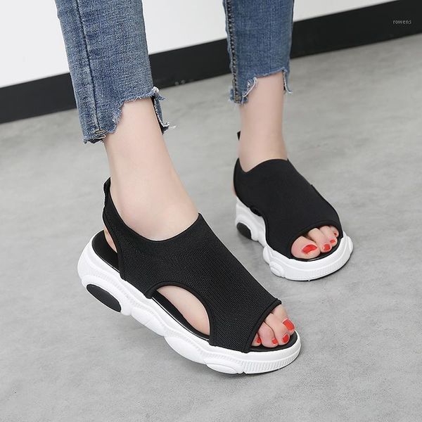 women sandals 2020 new female shoes women summer wedge comfort sandals ladies flat slingback sandalias1, Black
women sandals 2020 new female shoes women summer wedge comfort sandals ladies flat slingback sandalias1, Black