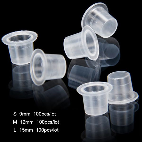 100pcs plastic microblading tattoo ink cup cap pigment clear holder container s/m/l size for needle tip grip power supply
100pcs plastic microblading tattoo ink cup cap pigment clear holder container s/m/l size for needle tip grip power supply
