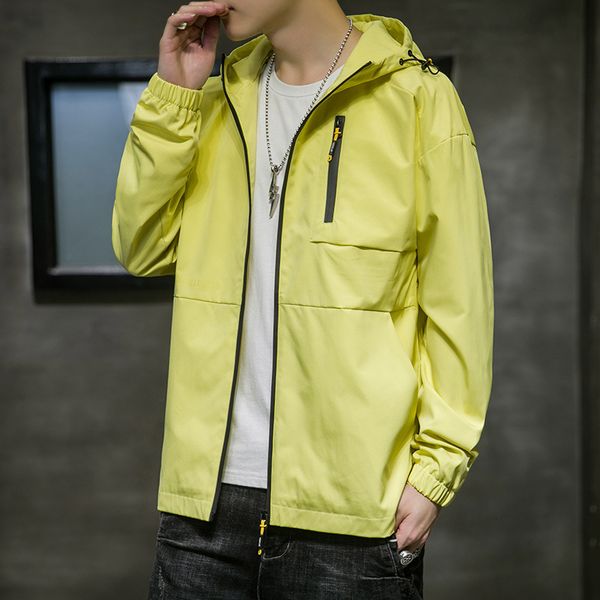 2021 new men's autumn windbreaker streetwear clothes men windproof hooded jacket up coat korea fashion wp9p, Black;brown
2021 new men's autumn windbreaker streetwear clothes men windproof hooded jacket up coat korea fashion wp9p, Black;brown