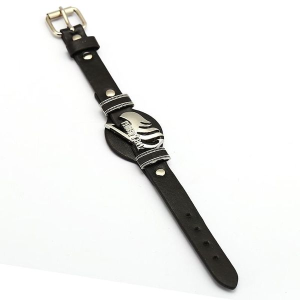 j store anime fairy tail logo metal alloy punk red leather bracelets bangles cosplay men jewelry christmas gifts, Golden;silver
j store anime fairy tail logo metal alloy punk red leather bracelets bangles cosplay men jewelry christmas gifts, Golden;silver