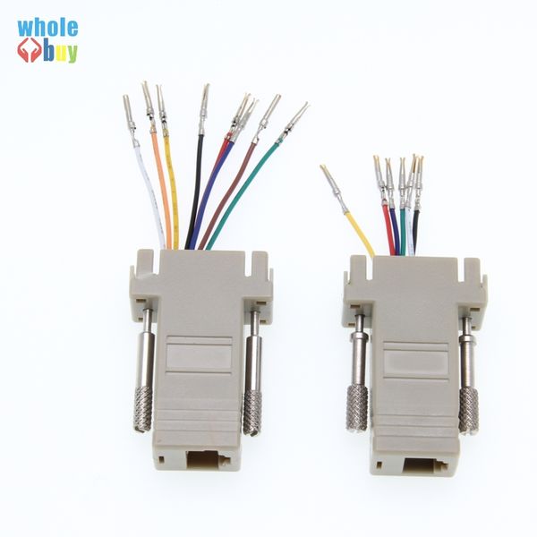 500pcs/lot db9 female to rj12 rj45 female db9 to rj45 db9 to rj12 adapter for computer connection of 9-pin serial equipment
500pcs/lot db9 female to rj12 rj45 female db9 to rj45 db9 to rj12 adapter for computer connection of 9-pin serial equipment