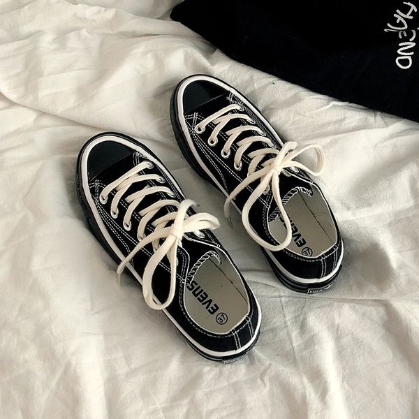classic solid black canvas shoes new spring high-outdoor casual sneakers comfortable breathable footwear 35-44 y200801
classic solid black canvas shoes new spring high-outdoor casual sneakers comfortable breathable footwear 35-44 y200801