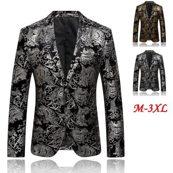 autumn new mens fashion suit blazer casual formal luxury jacket floral print blazers slim coats plus size1, White;black
autumn new mens fashion suit blazer casual formal luxury jacket floral print blazers slim coats plus size1, White;black