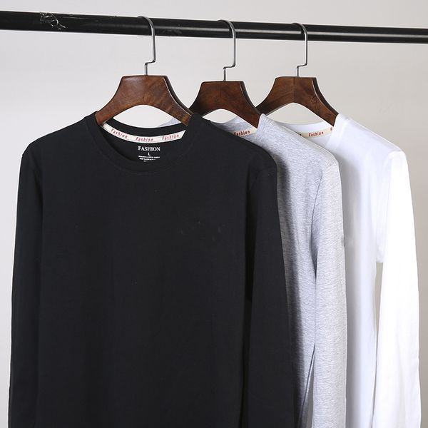 pure color cotton long-sleeve t-shirt mens 180 grams 26 combed cotton bottoming shirt fast hand net red autumn clothes thin sweater, Gray;blue
pure color cotton long-sleeve t-shirt mens 180 grams 26 combed cotton bottoming shirt fast hand net red autumn clothes thin sweater, Gray;blue