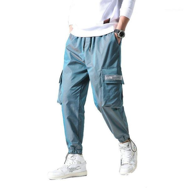 men's pants streetwear cargo men reflective loose hip hop casual mens harem pant harajuku jogger sweatpant trousers1, Black
men's pants streetwear cargo men reflective loose hip hop casual mens harem pant harajuku jogger sweatpant trousers1, Black