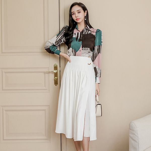 zawfl autumn 2 pieces office lady sets women butterfly vintage printed pleated skirt and shirt loose casual suit c1015, Black;white
zawfl autumn 2 pieces office lady sets women butterfly vintage printed pleated skirt and shirt loose casual suit c1015, Black;white