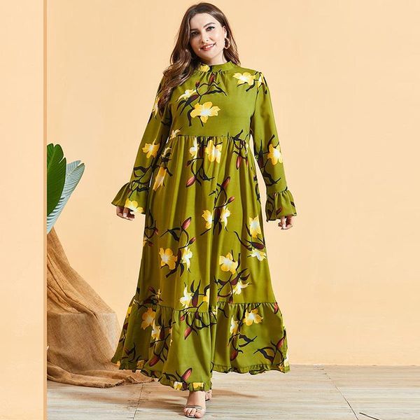 casual dresses 4xl plus size floral print boho beach dress women 2021 summer long sleeve ruffles green maxi, Black;gray
casual dresses 4xl plus size floral print boho beach dress women 2021 summer long sleeve ruffles green maxi, Black;gray