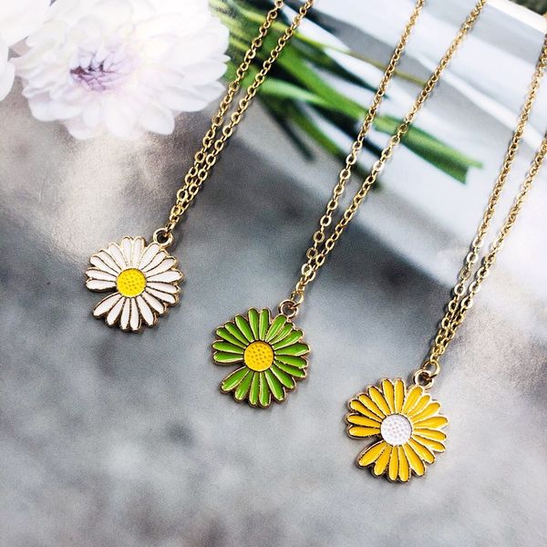 luokey korean daisy choker necklace fashion copper alloy romantic cute flower pendant necklace for men women jewelry party gifts, Silver
luokey korean daisy choker necklace fashion copper alloy romantic cute flower pendant necklace for men women jewelry party gifts, Silver